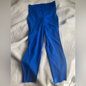 lululemon bace pace leggings in color blazer blue tone